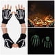 thumbnail image 5 of 1 par de guantes de Halloween Guantes luminosos Guantes luminosos Guantes sin dedos Guantes de invierno calientes, 5 of 5
