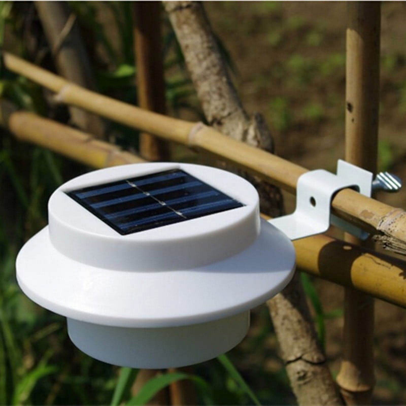 4 Pack Outdoor LED Solar Lights - Water Resistant, Automatic On/Off Feature