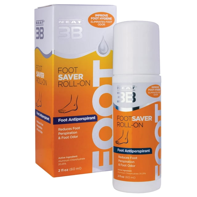 Antitranspirante Neat Feat 3B Foot Saver Roll-On, 60 ml