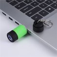 thumbnail image 6 of LED Flashlight Key Chain Portable Torch Outdoors Waterproof Built\-in Battery USB Rechargeable Hiking Camping Flashlights Green, 6 of 9