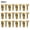 30pcs, variant on 30pcs 6×14mm Short Expansion Screw Set for Cabinet Hinge Repair, Easy to Install