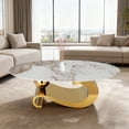 thumbnail image 5 of LEDMOMO  Multi-Color Marble Coffee Table for Home Use Elegant Design, 5 of 8