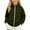 Army Green, variant on Kezqiaxn Teen Boy Clothes Fall Fashion Stand Collar Long Sleeve Zip Up Sweatshirts with Pockets Boys Jacket Size 5-16