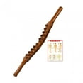 thumbnail image 3 of Gua Massage Tools Beech Wood With Poster Chart Acupoint Manual Muscle Relaxation Carbonized, 3 of 8