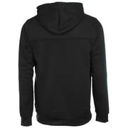 True Rock Mens Textured Hoodie Pullover (Black, Small)