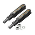 thumbnail image 3 of Yassdwbn 2pcs Rear Motorcycle LED Mini Turn Signal Indicators Lights Indicator Universal, 3 of 5
