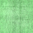 thumbnail image 1 of Ahgly Company Indoor Square Abstract Emerald Green Modern Area Rugs, 8' Square, 1 of 4