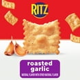 thumbnail image 3 of RITZ Toasted Chips Roasted Garlic Crackers, Party Snacks, 8.1 oz, 3 of 13