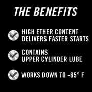 STA-BIL Starting Fluid - Prolongs Starter Life - Upper Cylinder Lube - for Gasoline and Diesel Engines - Faster Starts Down to -65F 22004, 11 Fl Oz Pack of 6 - Packaging May Vary