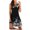 C-White, variant on OAVQHLG3B Women Dresses Casual Sleeveless Spaghetti Strap V Neck Short Mini Tank Dress Summer Beach A Line Knee Length Dress