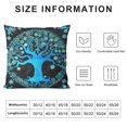 thumbnail image 5 of Autua Tree of Life Graphic Decorative Pillow Cover for Home Couch Living Room Bed Sofa - Aesthetic Design - 1PC 20x20in, 5 of 5