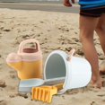 thumbnail image 2 of Juguetes de arena de playa para de 3 4 5 6 7 años, cubo, , rastrillos, de herramientas de regadera para , pequeños, y Sunnimix Juguetes de arena de playa, 2 of 8