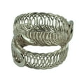 thumbnail image 2 of Pulsera abierta Brazalete Pulsera Simple Moda Mujer Plata, 2 of 6