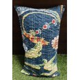 thumbnail image 3 of Handmade Vintage Handblock Animal Jungle Monkey Print Floral Kantha Quilt Sofa Throw Vintage Home Decorative Lumbar Boho Throw Pillow Cover, 3 of 4