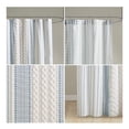 thumbnail image 3 of Gracie Mill s Alto Cotton Printed Shower Curtain with Chenille - GRACE-13523, 3 of 4