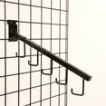thumbnail image 7 of SSWBasics 5-J-Hook Waterfall Black Faceout for Wire Grid and Grid Wall - Pack of 5 -, 7 of 7