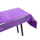 thumbnail image 4 of Paquete de 2 manteles de aluminio, cubiertas de mesa de fiesta brillantes para fiesta, 4 of 5