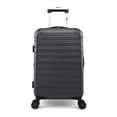 thumbnail image 1 of iFLY Hard Sided Fibertech Luggage 22", Black, 1 of 8