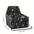 thumbnail image 4 of Pet Car Carrier Bag and Safety Seat: Travel Cushion for Cats and Dogs, 4 of 7