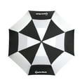 thumbnail image 2 of TaylorMade Vortexvent Compact Golf Umbrella, 47 inch, Black/White, 2 of 4