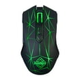 thumbnail image 1 of Ajazz Ajazz AJ52 Souris de Jeu RVB avec 7 Modes de Rétroéclairage, DPI Réglable (750-2500), 7 Boutons, Compatible avec Windows/Mac, Options Noir/blanc/motif, 1 of 6