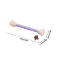 thumbnail image 3 of Silvervine Sticks for Cats, 1 Pack Cat Teeth Cleaning Catnip Toys, Kitty Dental Stick Treat Cat Nip Toys for Indoor 5.9” (Beige), 3 of 3