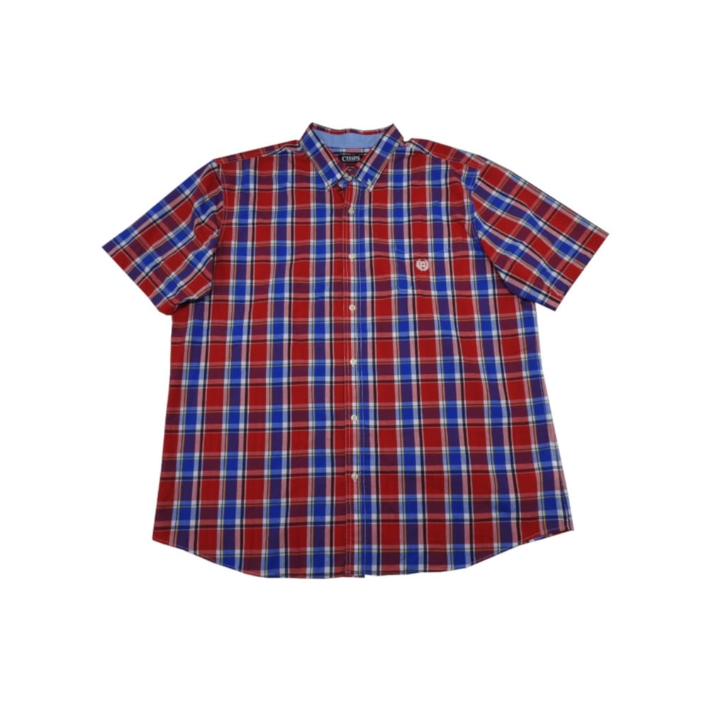 Chaps - Chaps Mens Size 3X-Large Short Sleeve Button Down Collar Shirts ...