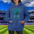 thumbnail image 1 of TINZ Chandail à Capuchon de Football pour Femmes Chandail de Jour de Match Chandail de Maman de Football Chandail Décontracté à Col Rond Chandail à Enfiler Robe à Capuche Zippée pour Femmes Chandail à Enfiler Grande Taille Chandails à Capuche pour Femmes, 1 of 3