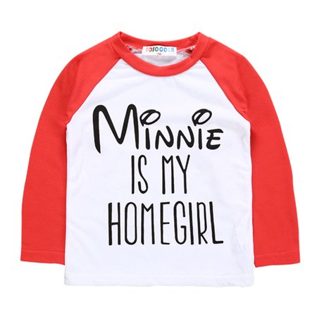 

Leesechin Toddler Tops Long Sleeve Clearance Baby Boys Girls Children s Long-sleeved T-shirt Cartoon Letter Printing Male And Female Baby Bottoming Shirt Candy Color Stitching Casual Top