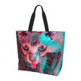 thumbnail image 2 of Zufioo Psychedelic Hairless Cat for Women's Single-shoulder Shopping Bag, Large-capacity Handbag Storage Bag, Commuter Bag Campus Bag Travel Bag-One Size, 2 of 8