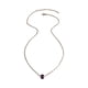 thumbnail image 2 of Collar para mujer, joyería para mujer, joyería para mujer, colgante termocrómico de moda, cuentas naturales, cadena de clavícula de acero inoxidable para mujeres y hombres, un collar, 2 of 5