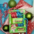 Flix Candy Warheads Sour Peanut & GlutenFree Christmas Candy Canes, 12