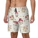 thumbnail image 1 of Fotbe Floral Mushroom Traje de Baño para Hombre – Shorts de Natación de Secado Rápido con Forro y Bolsillos-Large, 1 of 6