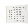 thumbnail image 3 of PENIKOKO Beige Wall Calendar and Pocket Organizer for Home & Kitchen Storage, 1 Set, Practical and Space-Saving, 3 of 8