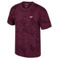thumbnail image 2 of Men's Colosseum Maroon Virginia Tech Hokies Floral Printed T-Shirt, 2 of 3
