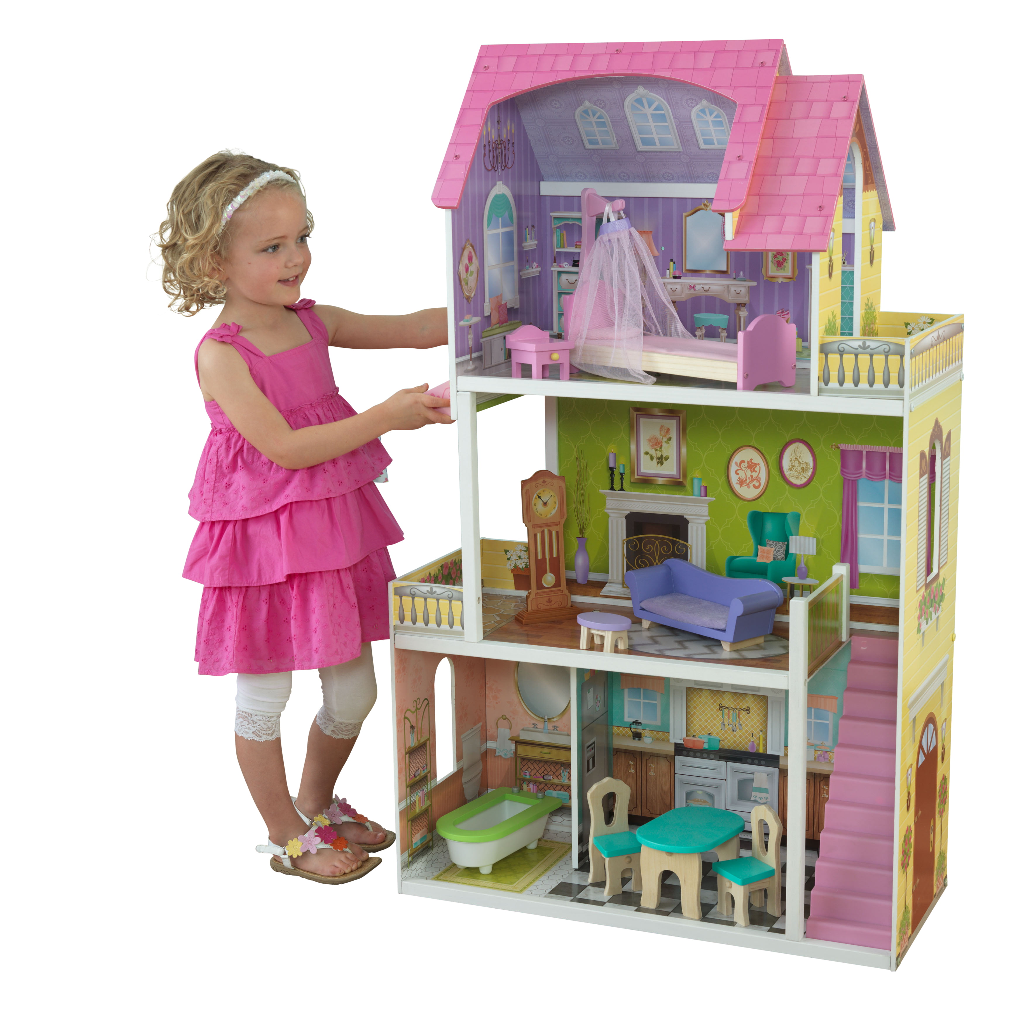 SuperModel Doll house 11 Accessories Set Barbie Kids Playhouse Toy Girls HOT NEW