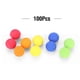 thumbnail image 2 of Bola de bala blanda, 100 piezas de bala blanda colorida, bola de bala colorida, pistola de juguete, bola de bala de rendimiento confiable, 2 of 12