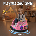 thumbnail image 5 of East doll 12V Bumper Car for Kids, Licensed Angry Birds Bumper Car for Boys Girls Aged 1.5-6 Years, Kid Electric Bumper Car, Bumper Car Ride on Toy, Baby Bumper Toddler Car with Remote, Pink, 5 of 8
