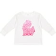 thumbnail image 3 of Inktastic Michigan Silhouette Mandala Boys or Girls Long Sleeve Toddler T-Shirt, 3 of 5