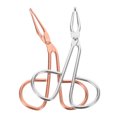 thumbnail image 1 of Miangastore Outil pour Cils Design Ergonomique Acier Inoxydable 2 Pcs 3.3X1.97X0.2In, 1 of 9