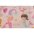 thumbnail image 5 of FEDPOP Girl Pajama Toddlers Short Mermaid Sleepwear Cotton Clothes 3T, 5 of 7