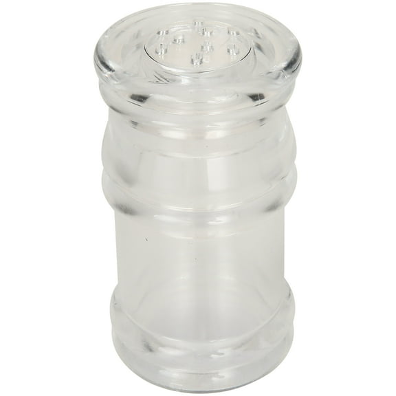Mainstays Salt & Pepper Shaker, Clear, Ideal Use for Seasoning Storage and Serving