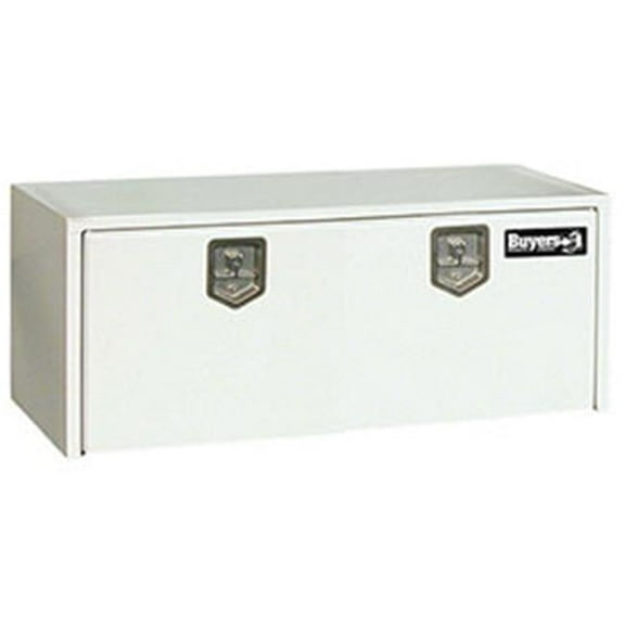 Buyers Products 24x24x48 Inch White Steel Underbody Truck Box 1704410