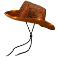 thumbnail image 6 of Light up LED Flashing Sequin Cowboy Hat (Orange) – Sparkly Glitter Cowgirl Hat for Disco, Birthday, Party by PartyGlowz, 6 of 7