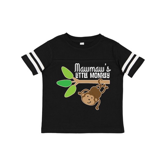 Inktastic Mawmaw Little Monkey Grandchild Boys or Girls Toddler T-Shirt