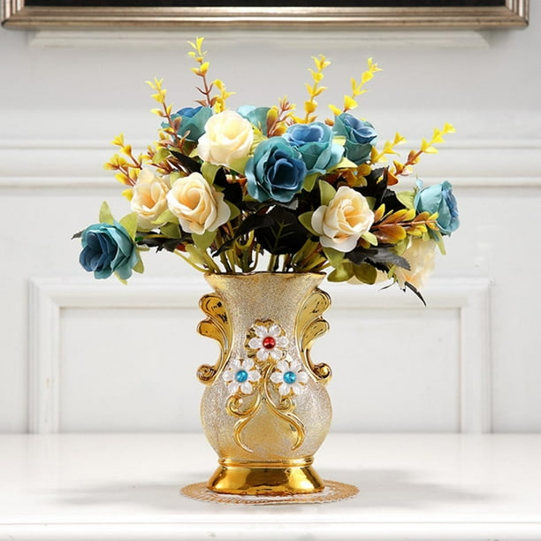 jifeng European Flower Vases Table Centerpiece Dried Flower Pot