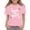 Pink, variant on Grblisyd Boys Girls Shirts Size 10-12 First Day of School Graphic Print Tee Shirt Round Neck Short Sleeve T Shirts Summer Cute Trendy Tops