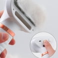 thumbnail image 6 of Tvtnvo Pet Hair Dryer with Brush Quiet Portable 3 Temperatures Low Noise Gentle Heat Fast Drying Soft Stainless Steel Pin Comb for Small Medium Dogs Pets Home Grooming White 12.4x5.0.x2.8in, 6 of 8