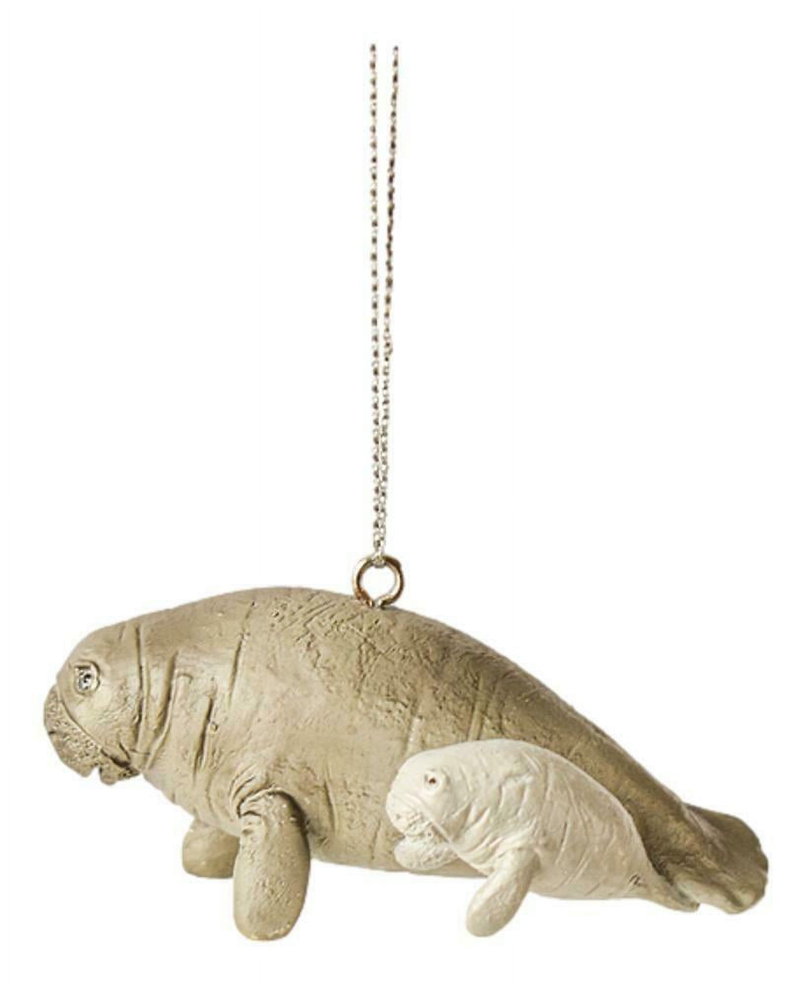 Midwest CBK Pontoon Boat Christmas Ornament - 3.75 Inch Resin Holiday Decor
