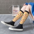 thumbnail image 5 of Naloa Autumn Maple Leaves Knee Socks, High Socks Long Stretchy Sock Women Knee High Stocking, Long Socks for Women, 5 of 6